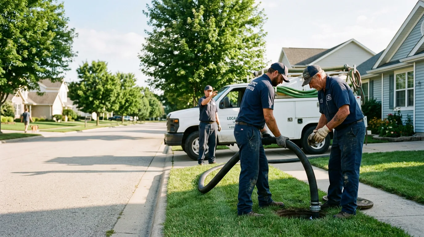 Septic Tank Cleaning in Trout Lake, MI